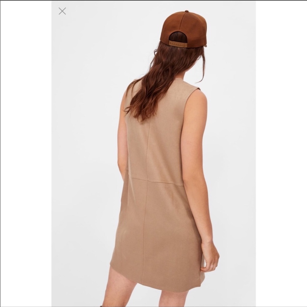 Zara Sleeveless Dress with Pockets Size XL - Picture 3 of 12